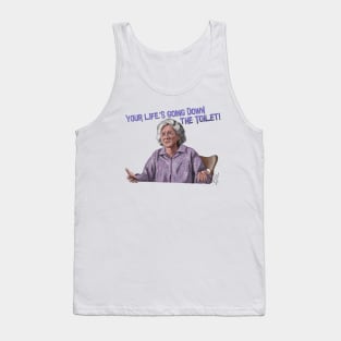 Moonstruck: Down the Toilet! Tank Top